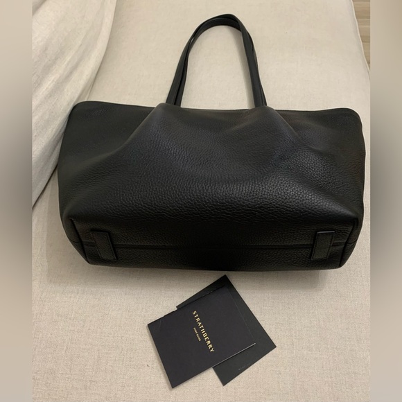 Elegant Strathberry Osette Leather Shopper Tote Bag - Picture 2 of 16